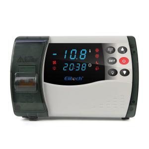 Elitech ECB-1000Plus Single-phase Plastic Electric Control Panel With Refrigeration 3HP, Defrost, Fan, Light and Alarm Output, 100-256VAC, With Temperature Sensor, Evaporator Defrost Sensor, Digital S
