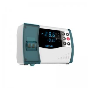 Elitech ECB-1000Plus Cloud Plastic Electric Control Panel With Refrigeration 3HP, Defrost, Fan, Light and Alarm Output, 100-256VAC, WiFi+4G Network, With Temperature Sensor, Evaporator Defrost Sensor,