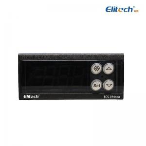Elitech ECS-974neo Temperature Controller Cooling Defrosting and Fan Control Output With Temperature and Defrosting Probe Sensor, Copy Card, Same as Eliwell ID 974 Temperature Controller