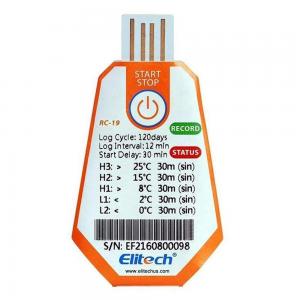 Elitech RC-19 USB Disposable Temperature Recorders for Shipping
