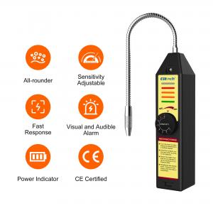 Elitech WJL-6000S Refrigerant Leak Detector Corona Sensor AC Halogen Gas Leaking Detection